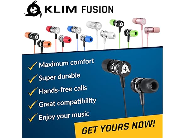 KLIM KLIM Fusion Earbuds with Microphone