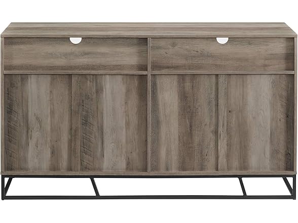 Walker Edison Angled Door Cabinet-Sidebo