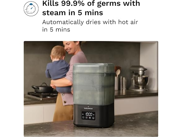 Baby Brezza 10 Minute SuperQuick Bottle Sterilizer