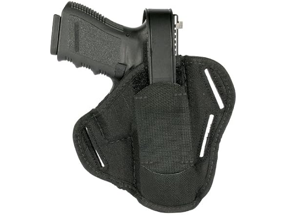 Blackhawk 3-Slot Ambidextrous Black Pancake Holster