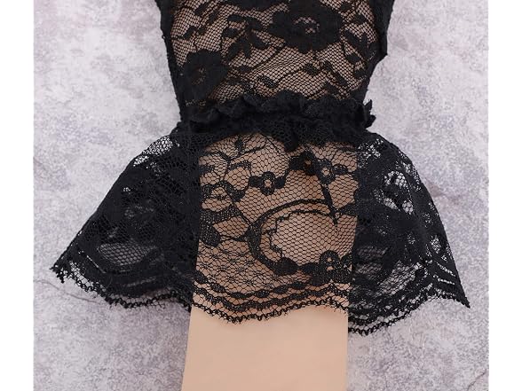 Simplicity (OS) Bridal Gloves Lace Wrist Wear