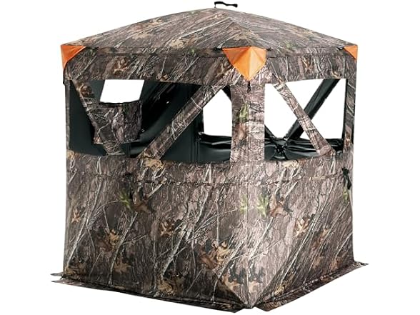 Hunting Blind, 270° Ground Blind, 1-2 Person Pop