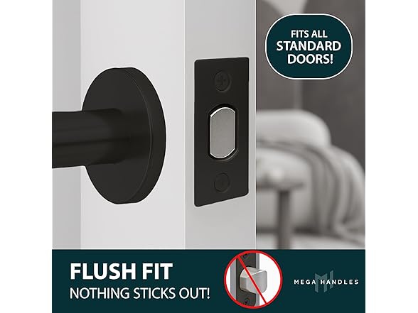 Mega Handles Magnetic Tubular Latch
