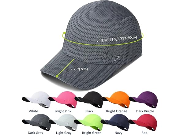 GADIEMKENSD Mesh Women's Running Cap