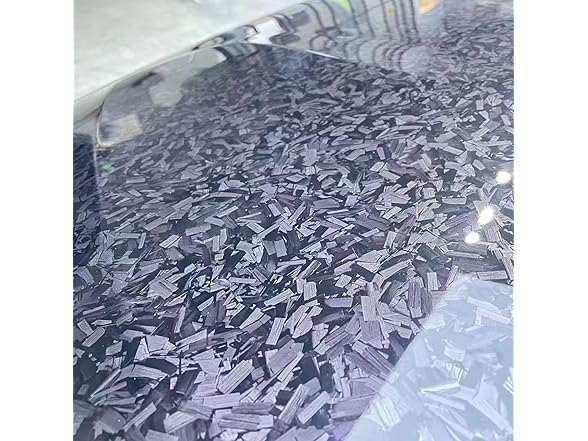 ASENDIWAY Grey Carbon Fiber Vinyl Wrap