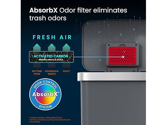 iTouchless SoftStep 13.2 Gal Trash Can