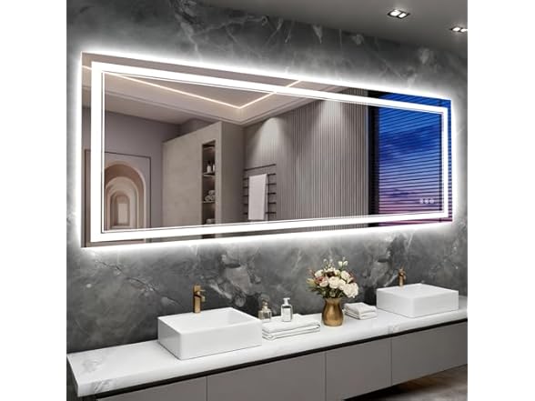 LED Bathroom Mirror with Lights