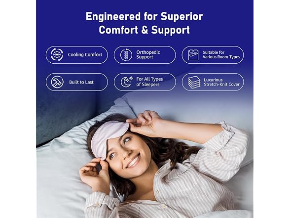 REVO Sleep 14" Cooling Hybrid Full Mattress