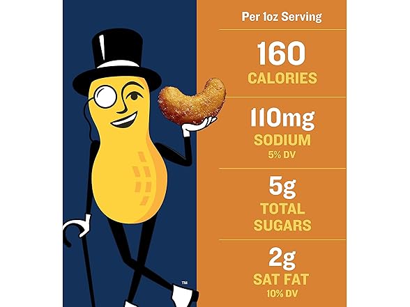 PLANTERS Deluxe Honey Roasted Whole Cashews