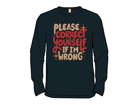 Correct Yourself If I'm Wrong