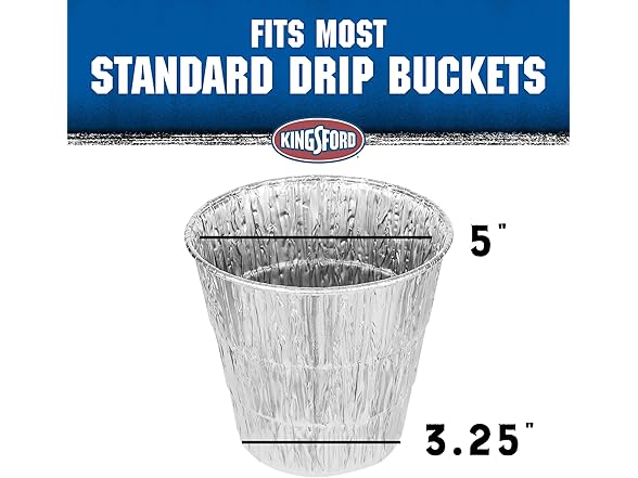 Kingsford Drip Bucket Liners 10ct