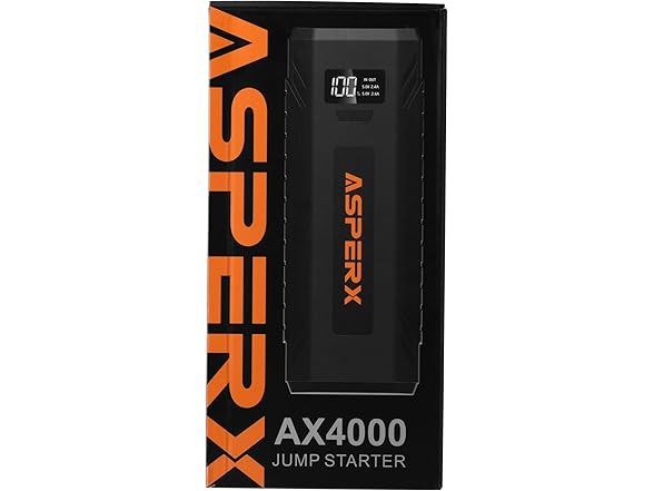 ASPERX Car Jump Starter, 4000A