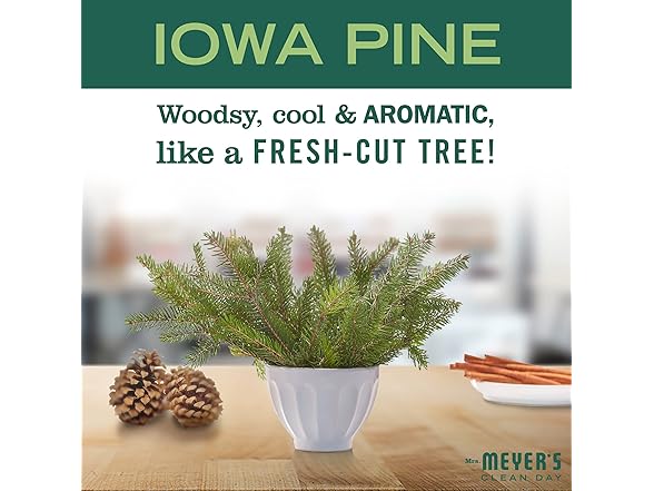 Mrs Meyer's Iowa Pine Soap, 12.5oz