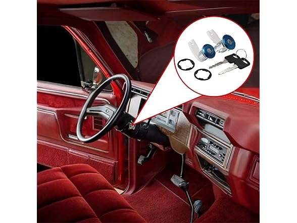 Yestree Door Lock Cylinders with 2Keys for For