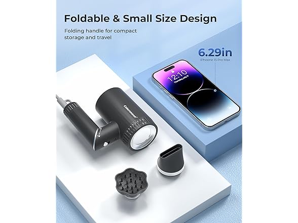 Hair Dryer, 100,000 RPM High-Speed Blow Dryers for Women & Men