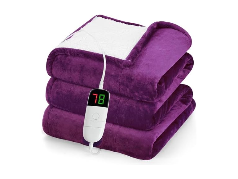 GREENOAK W0252 greenoak Heated Blanket Electric Throw