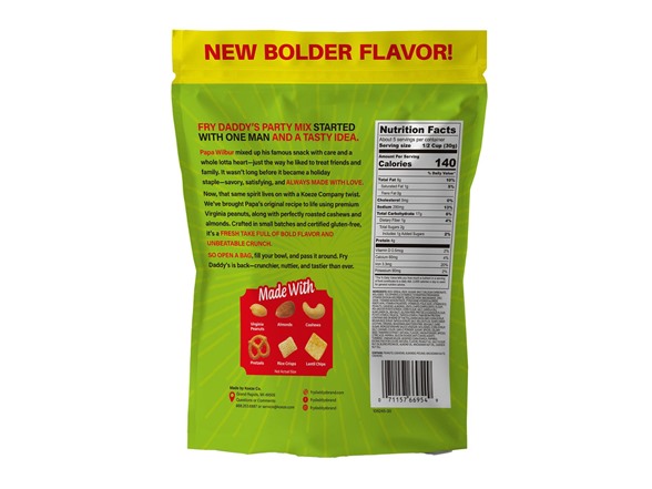 (6pk) Fry Daddy Gluten-free Party Mix - Your Choice