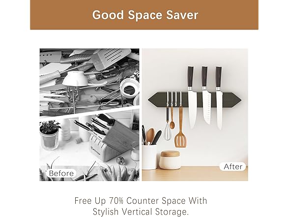 imarku Magnetic Knife Holder for Wall
