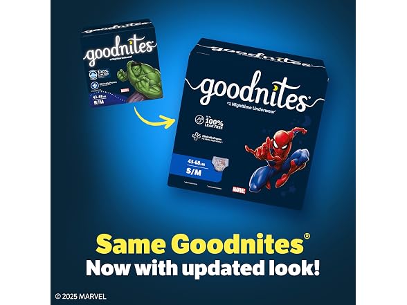 GoodNites | Boys Nighttime 99 Ct
