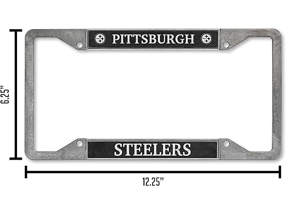 Pittsburgh Steelers License Frame