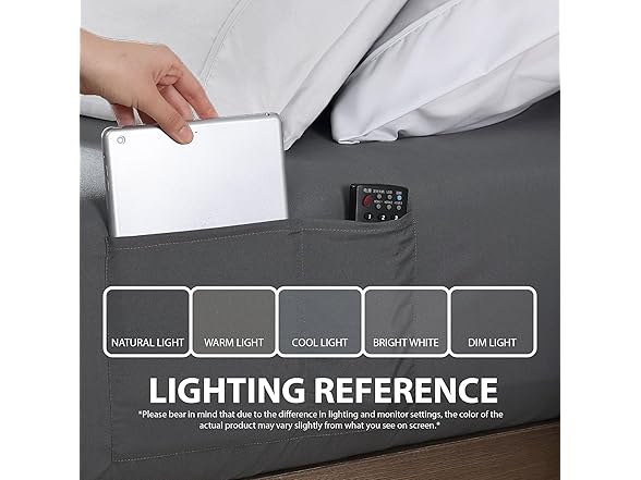 Cathay Home Organizer Pocket Fitted Sheet