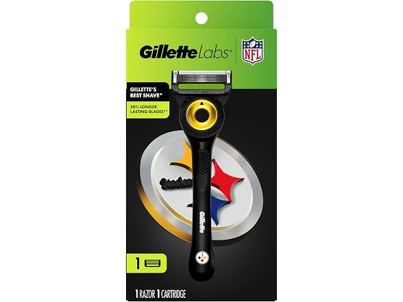 Gillette Labs NFL Steelers Razor