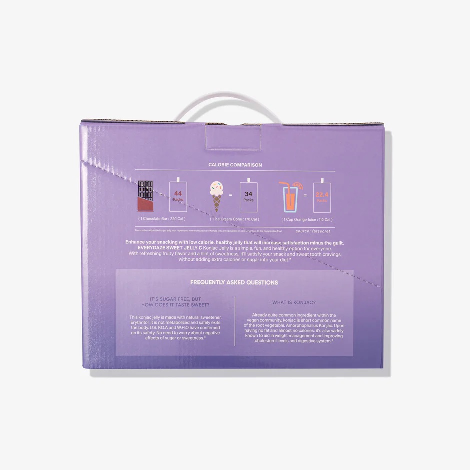 (20ct) EVERYDAZE Sweet Konjac Jelly Variety Pack - Gallery 27