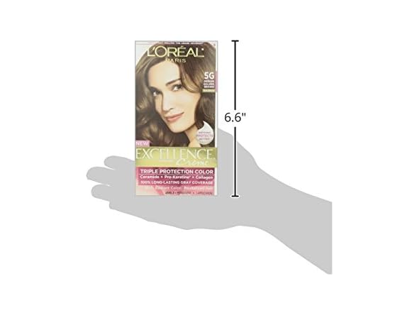L'Oreal Excellence #5G Medium Gold Brown