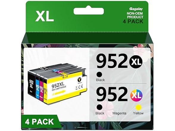Gagalay 952XL Ink Cartridges Combo Pack Latest