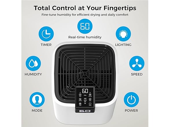 TRAZICO 4,000 Sq.ft Dehumidifier for Basement - Gallery 6