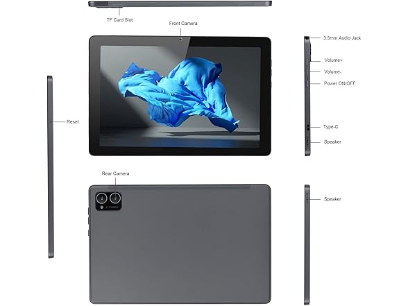 C idea 10 Inch Android 12 Tablet