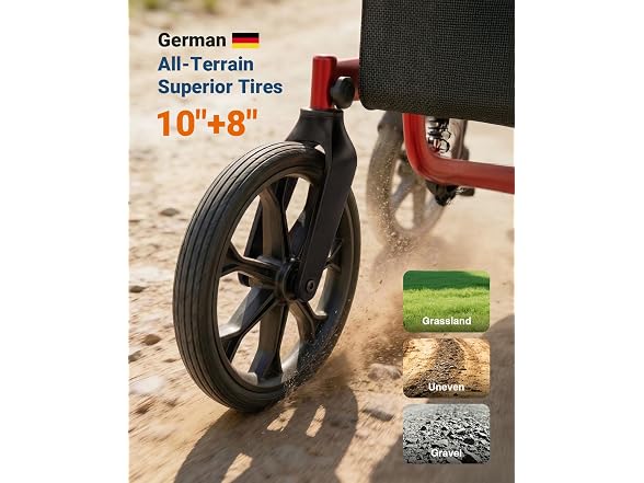 Generic BC1038260598415 Shock-Absorbing Rollator Walke