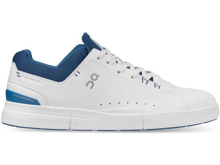 On Running The Roger Advantage Men's Shoes White/Cobalt Size 7