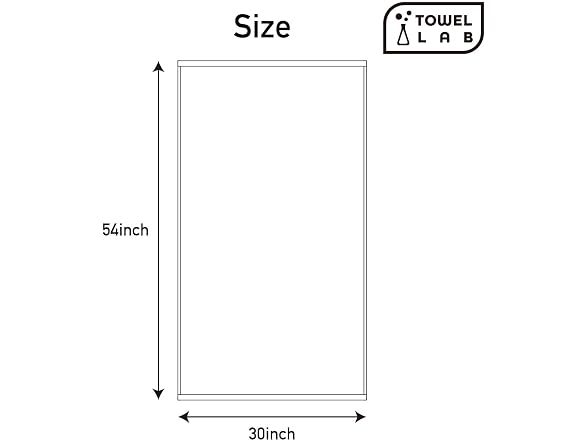 Towel Laboratory Luxury Bath Towel (30x54 inches) Matcha 4PK