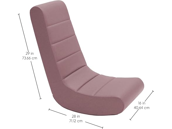 FDP Youth Soft Floor Rocker Mauve