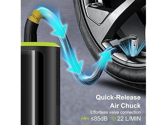 Roadvo 150PSI 10000mAh Tire Inflator