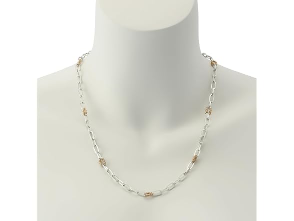 Robert Lee Morris Women's Paper Clip Necklace