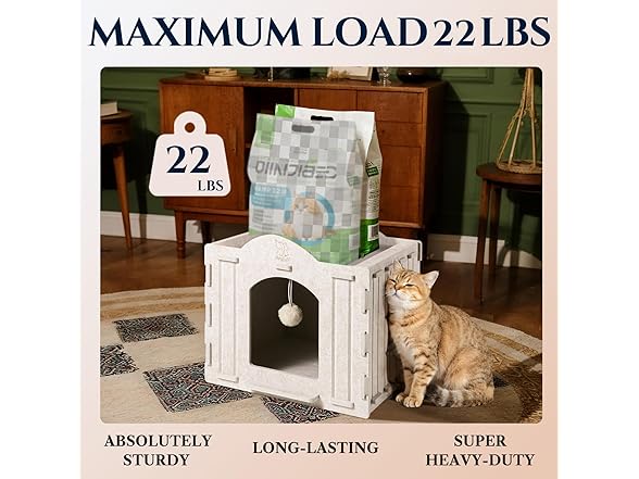 Apasiri Cat House Scratch-Resistant