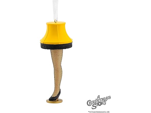 Hallmark A Christmas Story Leg Lamp Resin Christmas Ornament