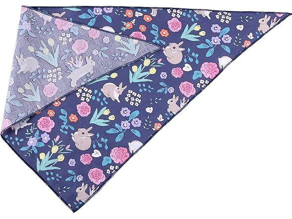 Pawskido 2 Pack Easter Dog Bandana