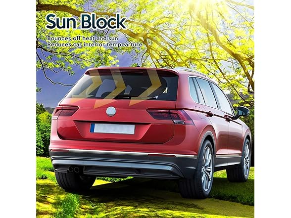 Zone Tech Rear Sun Stop Sunshade