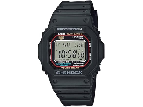 Casio Men's Digital Quartz Watch with Plastic Strap GW-M5610U-1ER, 35.5 mm