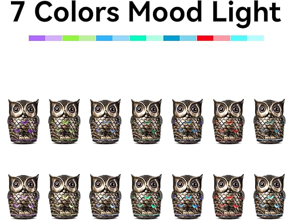 ALIEYE Owl Essential Oils Diffuser, Cer