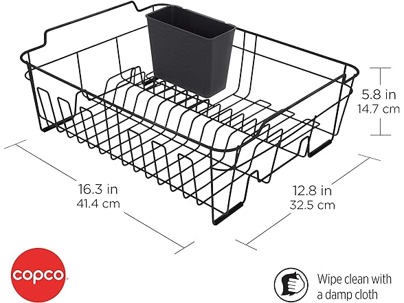Copco Black Small Dish Rack