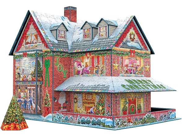 3D Puzzle - Christmas House