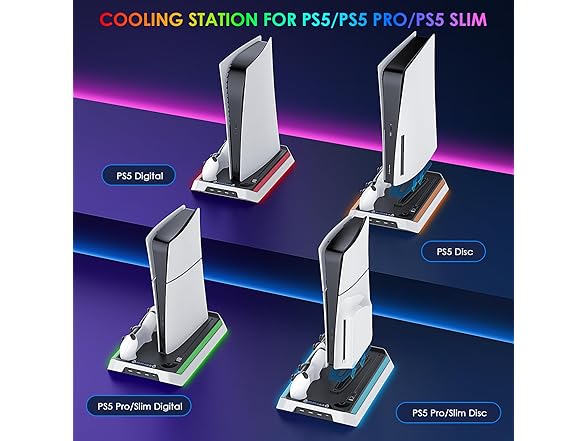 VidPPluing PS5 Cooling Station