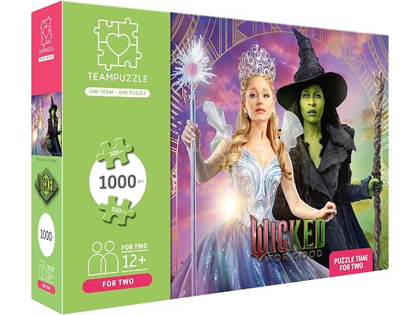 TEAMPUZZLE: Wicked: for Good – 1000pc Jigsaw Puzzle