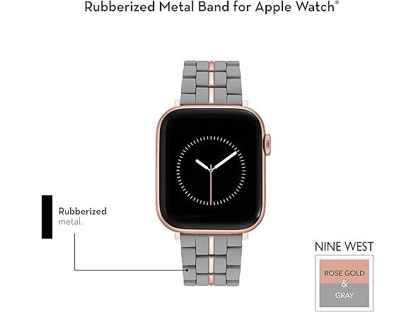 Nine West Rubber Bracelet Apple Watch 42mm