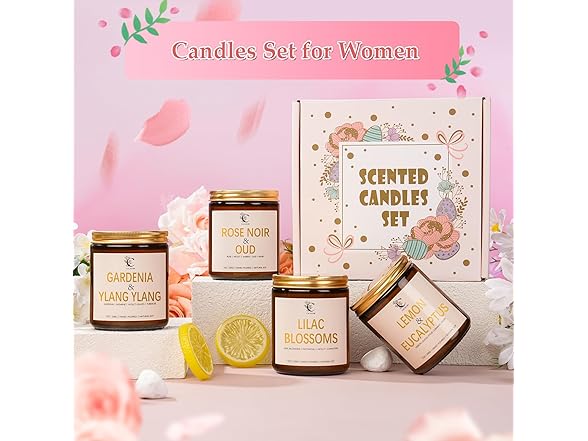 CACALOM Scented Candles Gift Set