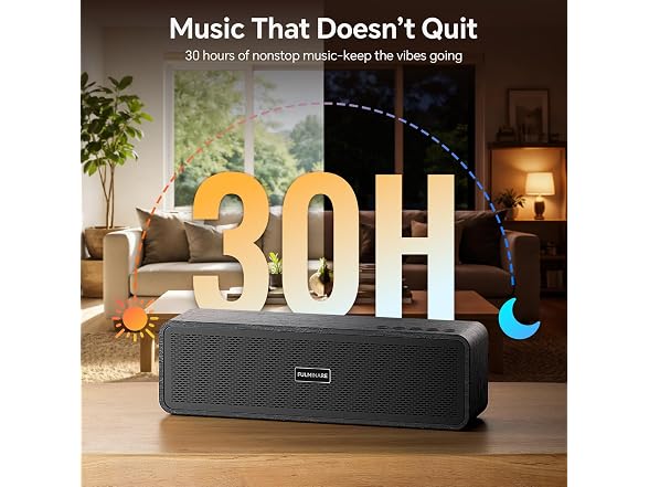 FULMINARE Portable Bluetooth Speaker